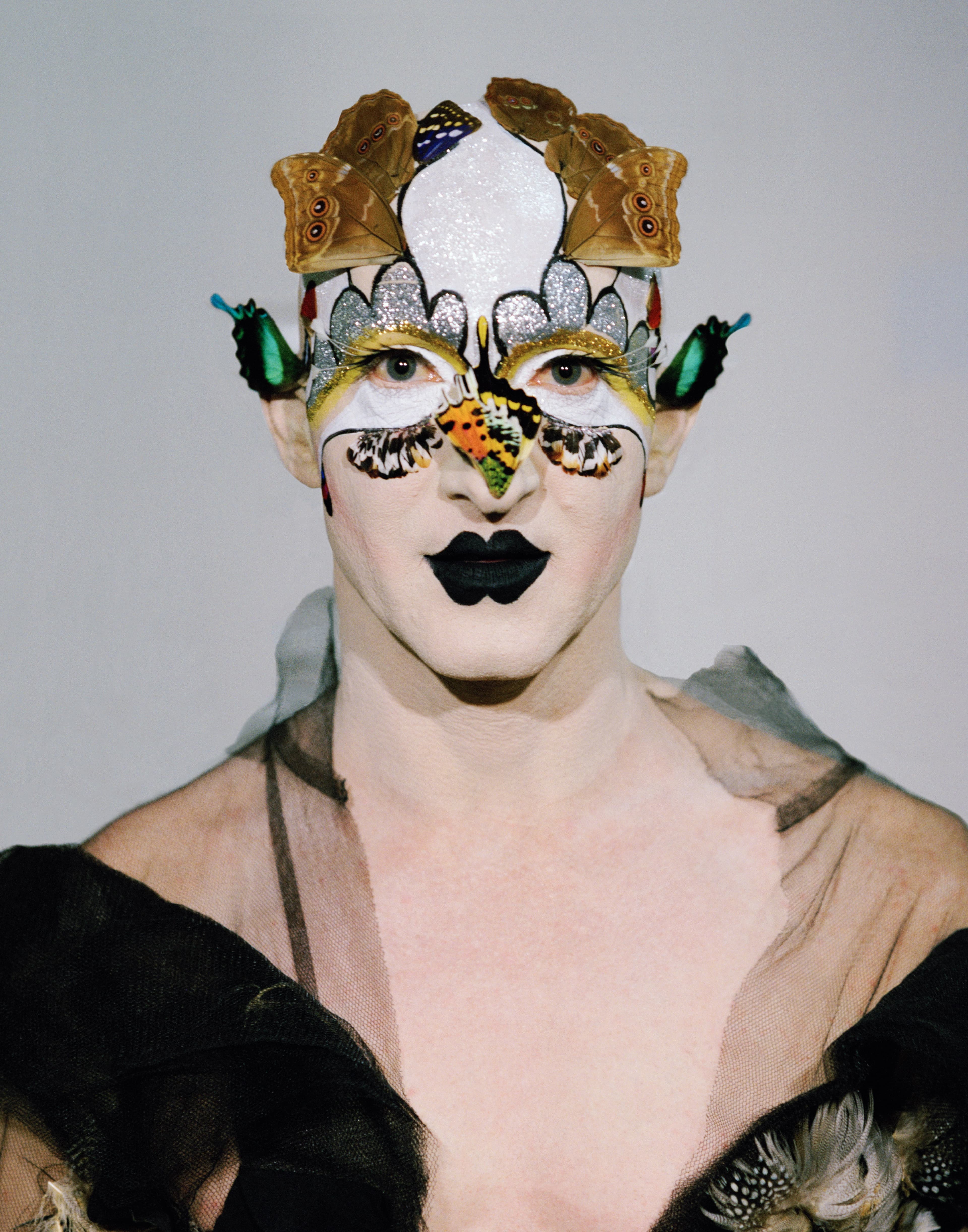 Steven Cohen, Golgotha Portrait #1, 2007. Photo: Marianne Greber.