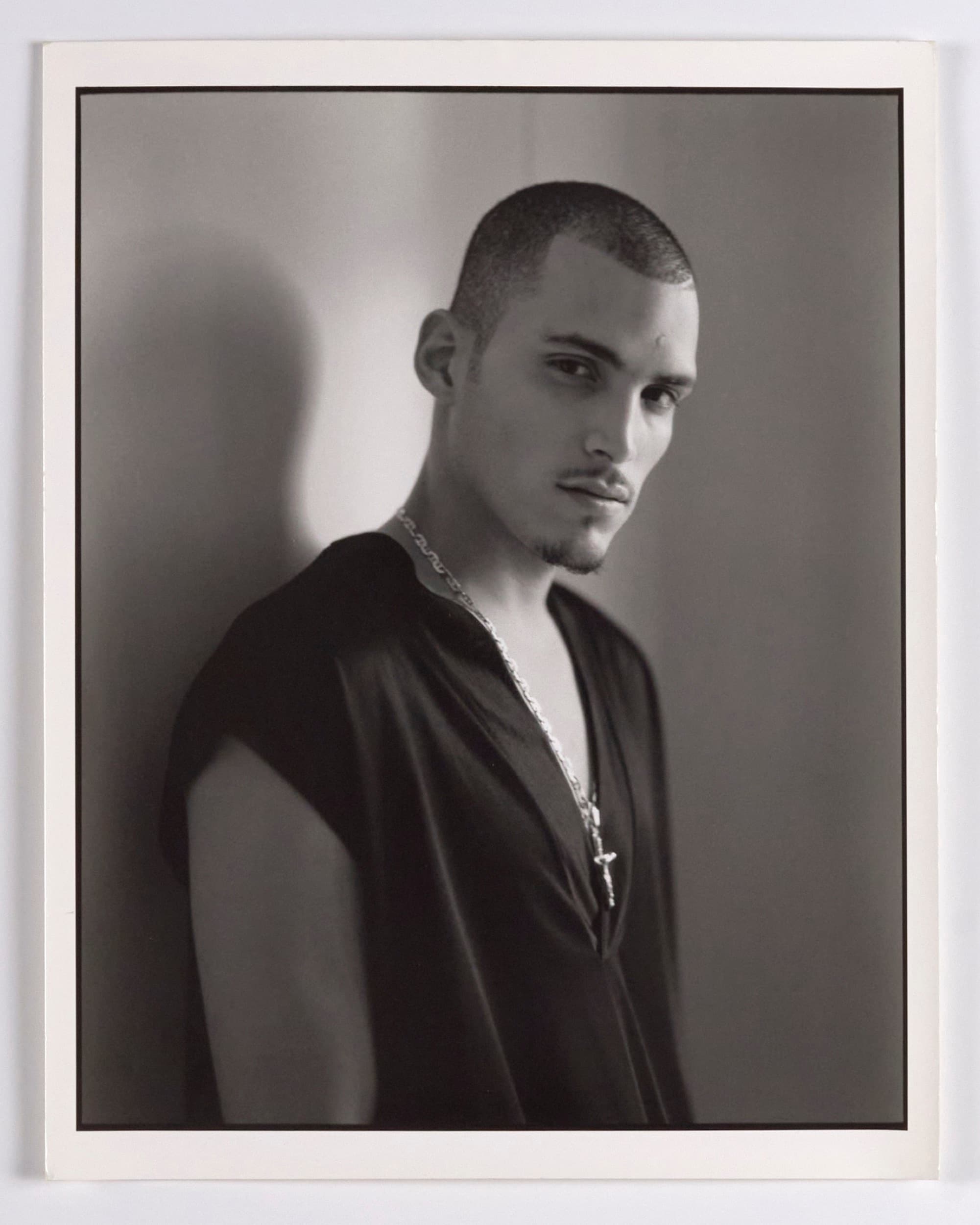 David Armstrong, Eddie, Jefferson Avenue, Brooklyn, 2001. Gelatin silver print, 14 × 11 inches. © David Armstrong. Courtesy the Estate of David Armstrong.