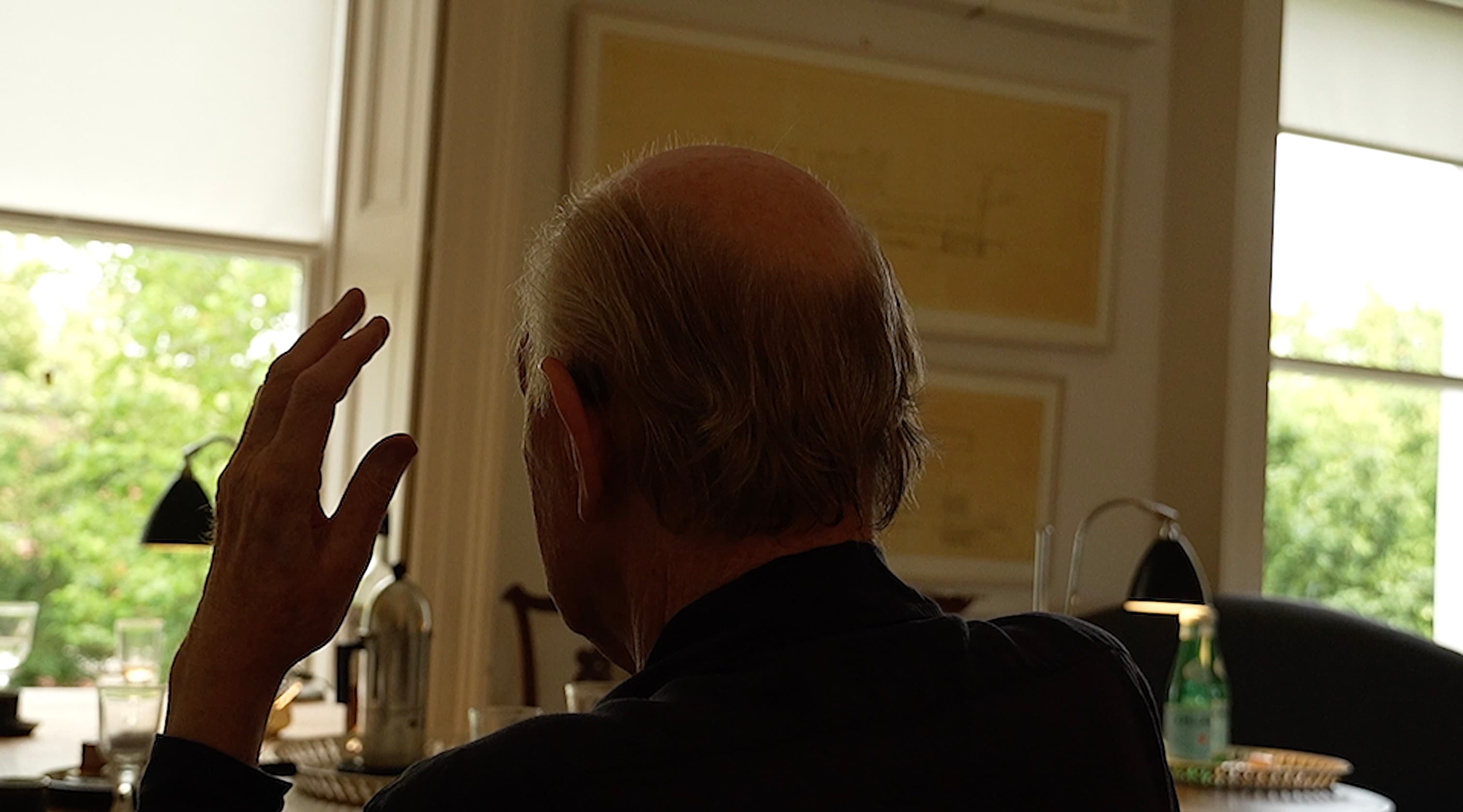 Temptation of Influence, 2025. Shane de Blacam in his Dublin study. Courtesy Marko Milovanovic.