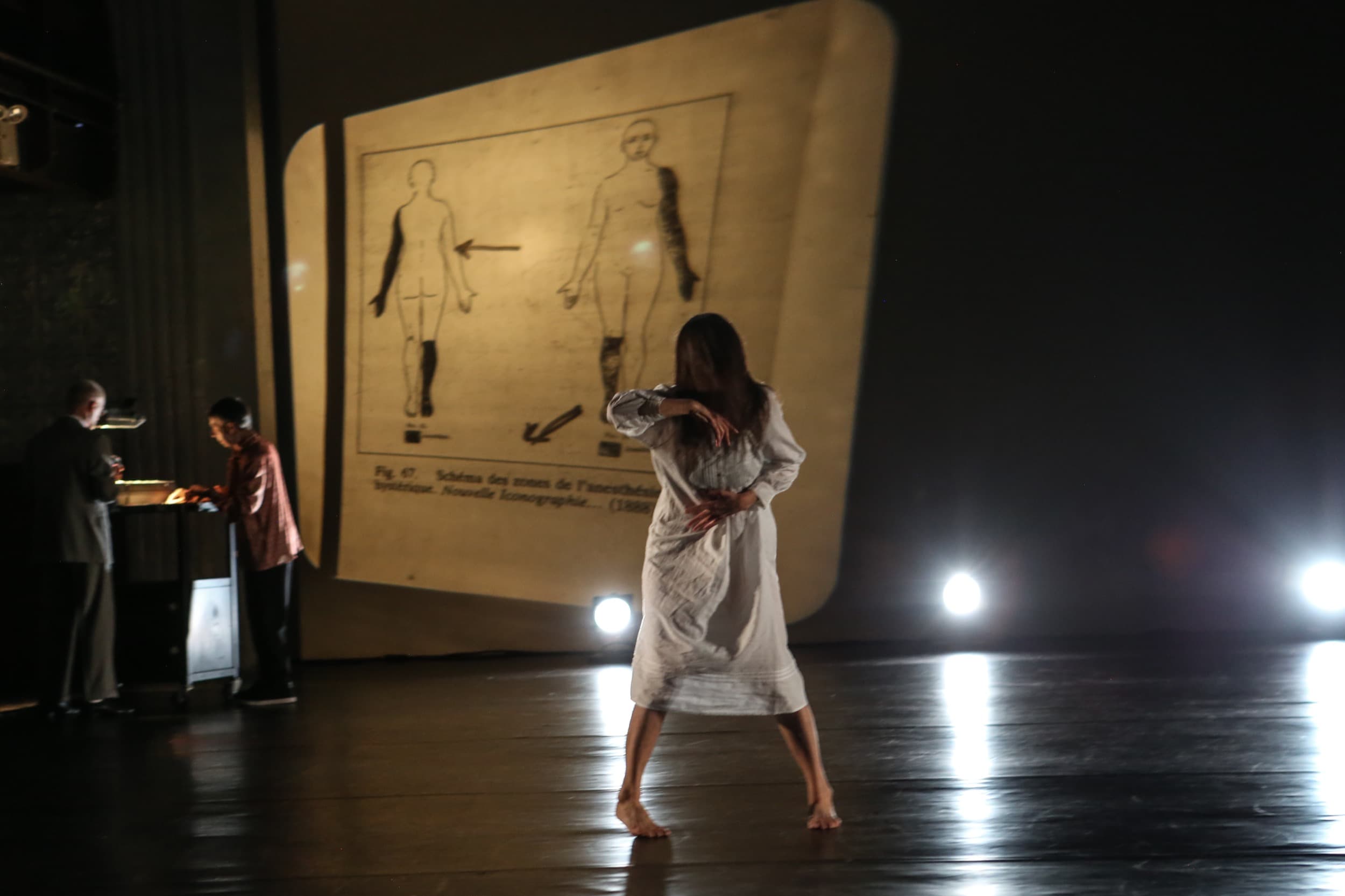 Patricia Hoffbauer’s Center for Fiction: This Is Not May ’68., 2026, La MaMa, New York. Photo: Julie Lemberger.
