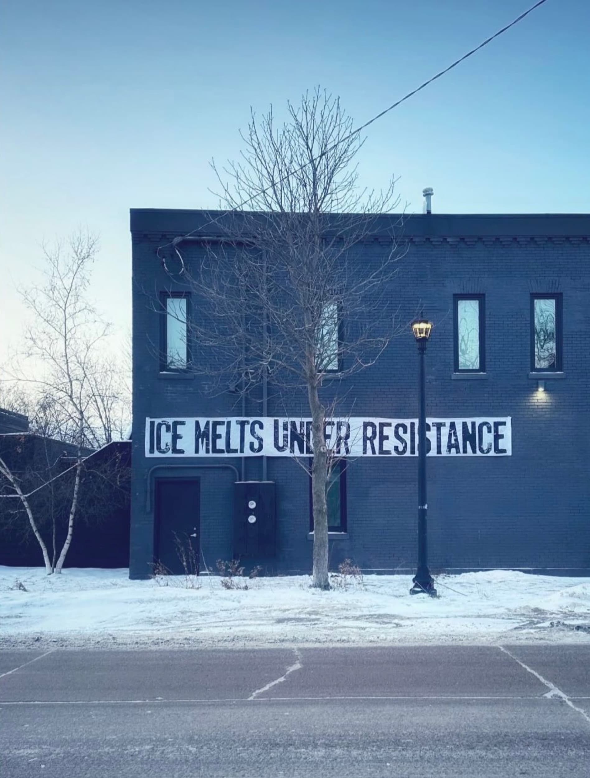 Piotr Szyhalski’s Banner Project