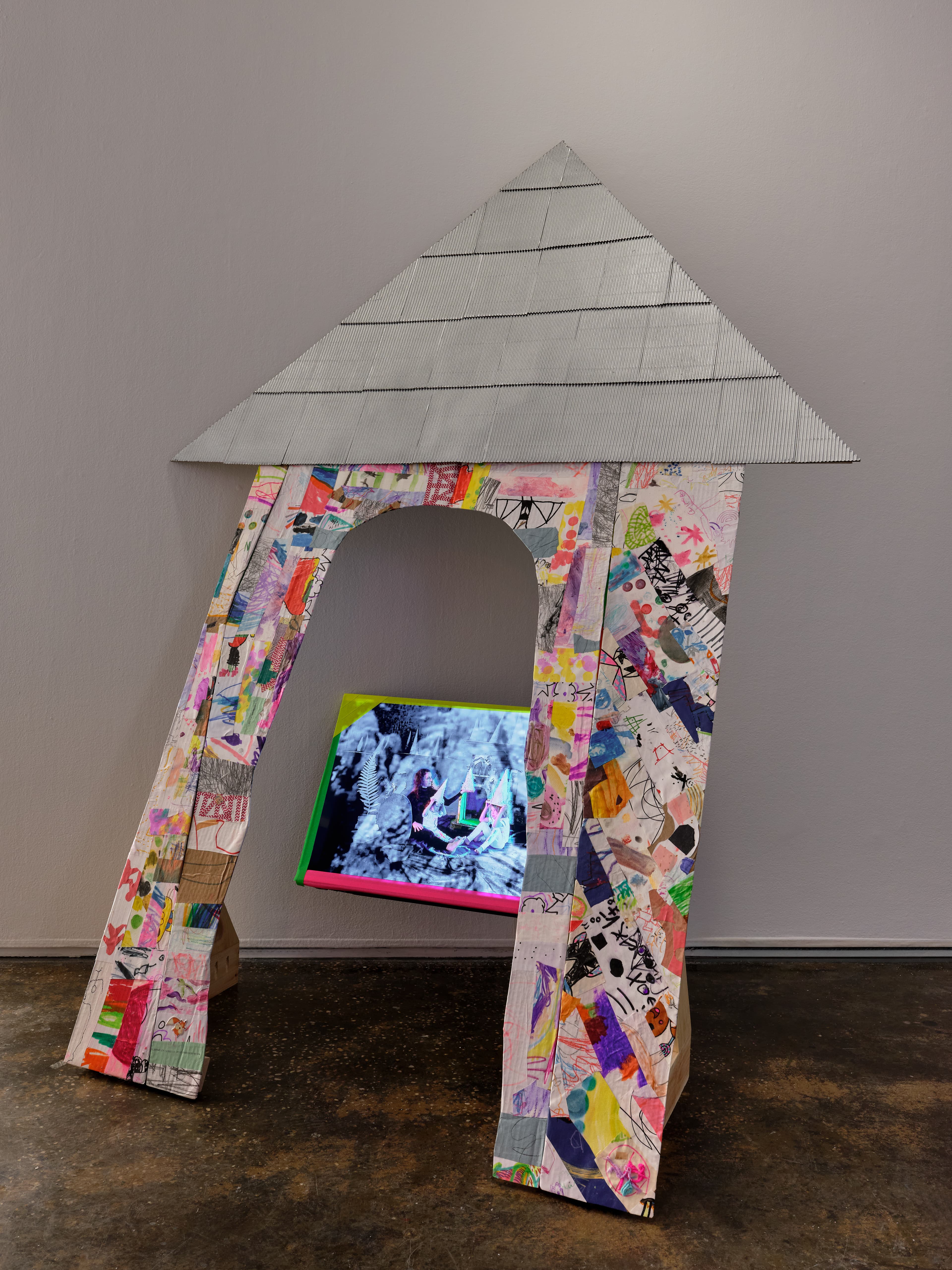 Installation view: Rebecca Weisman: Mother Island: Act I, A.I.R. Gallery, Brooklyn, New York, 2026. Photo: Matthew Sherman.