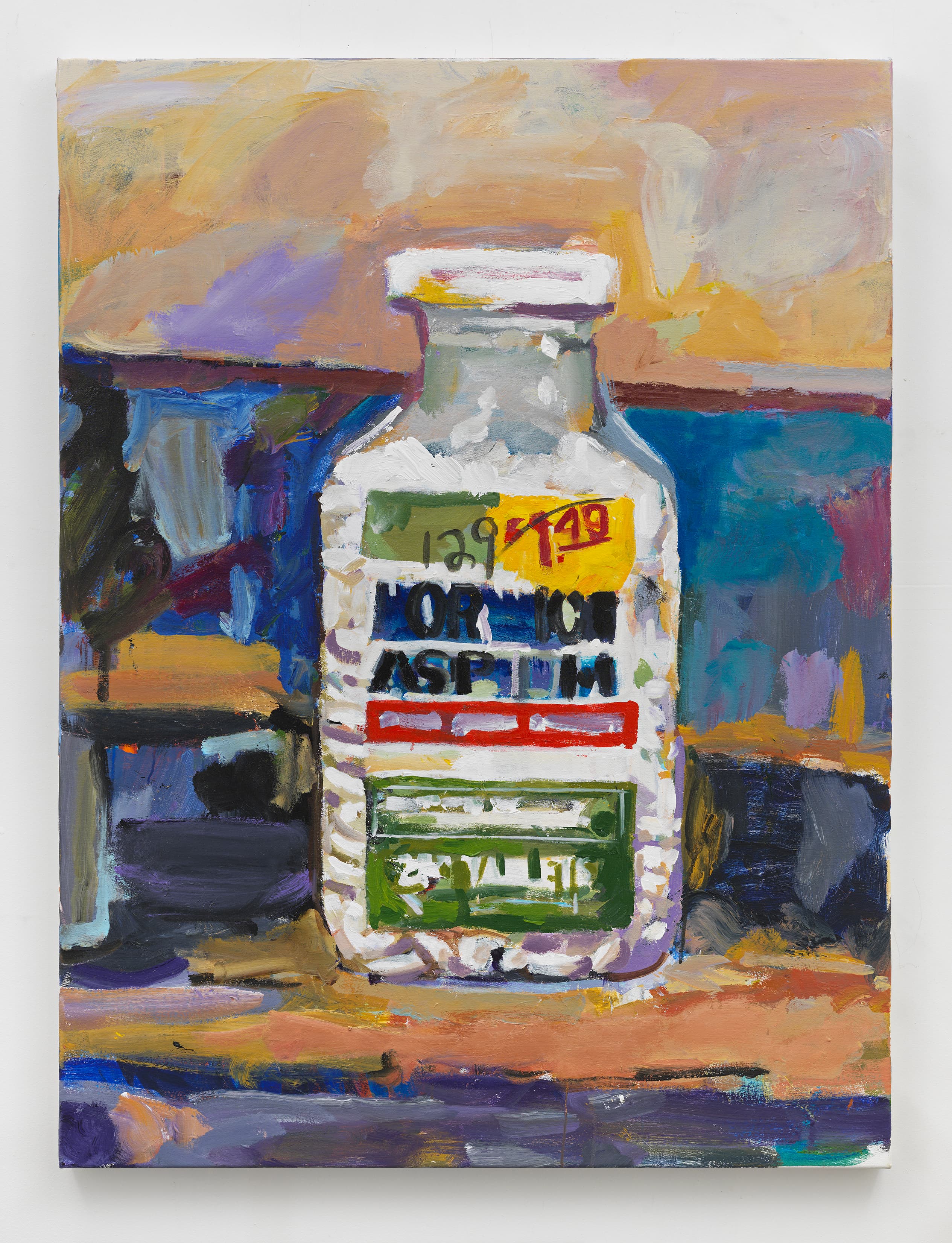 Walter Robinson, Norwich, 2024. Acrylic on canvas, 48 × 36 inches. Courtesy Jeffrey Deitch.