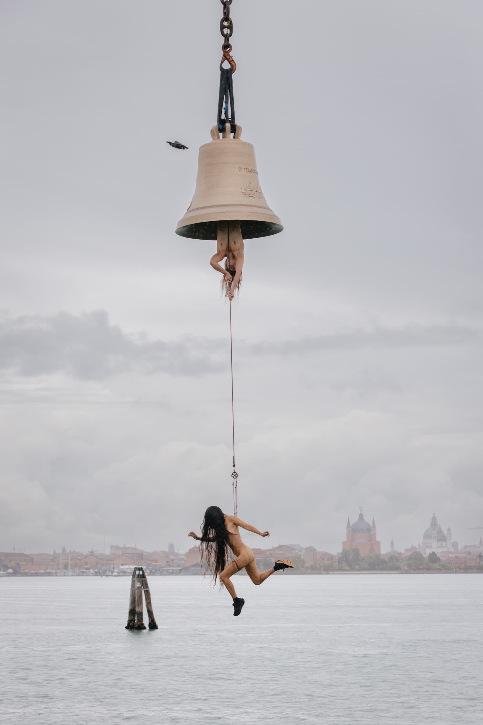 Florentina Holzinger, Opening Étude, SEAWORLD VENICE, 2026. © Helena Manhartsberger. Courtesy the artist and La Biennale di Venezia. Photo: Helena Manhartsberger.