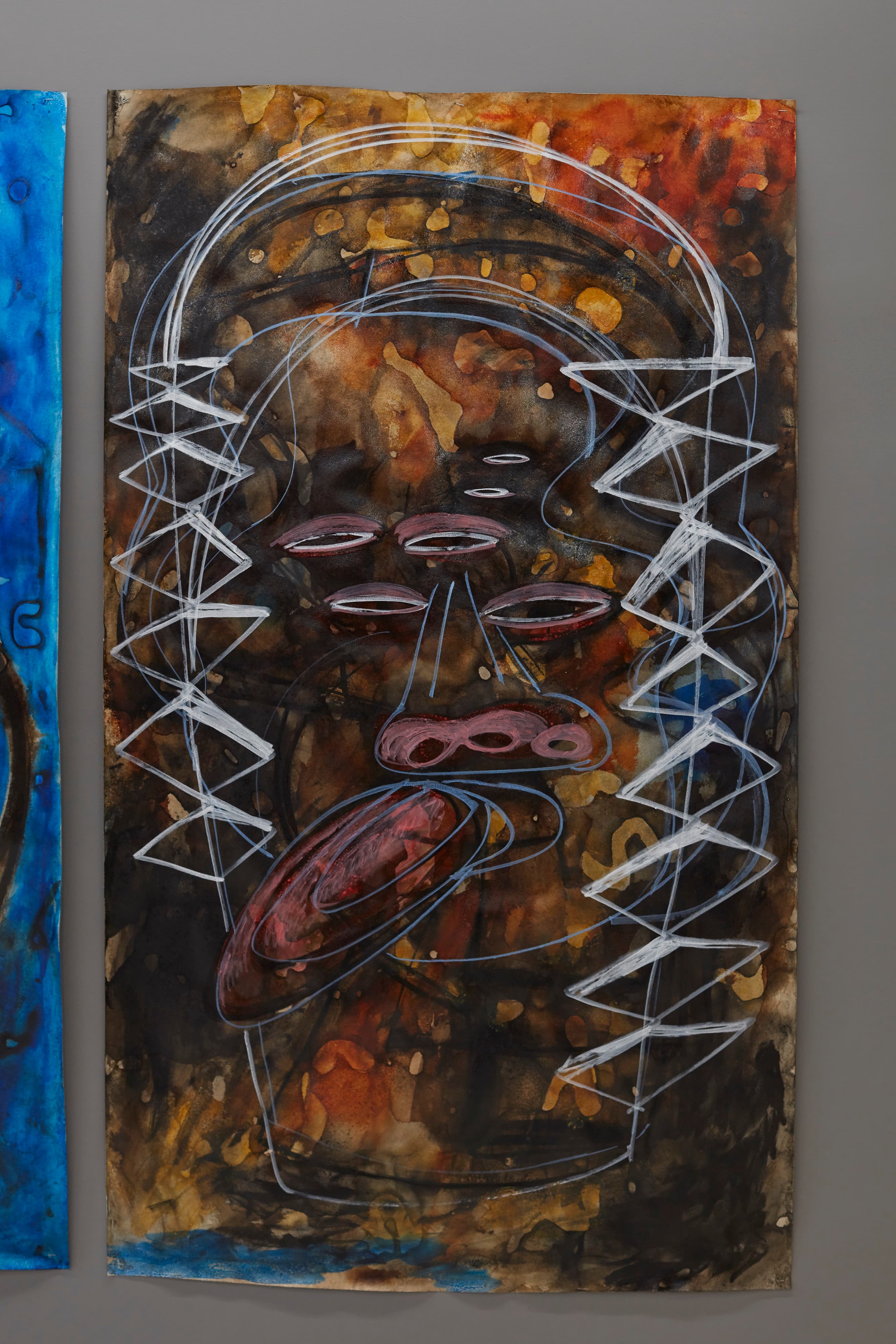 Installation view: Dumitru Gorzo: Șantier, /SAC @ Malmaison, 2026, Bucharest, Romania. Courtesy /SAC @ Malmaison.