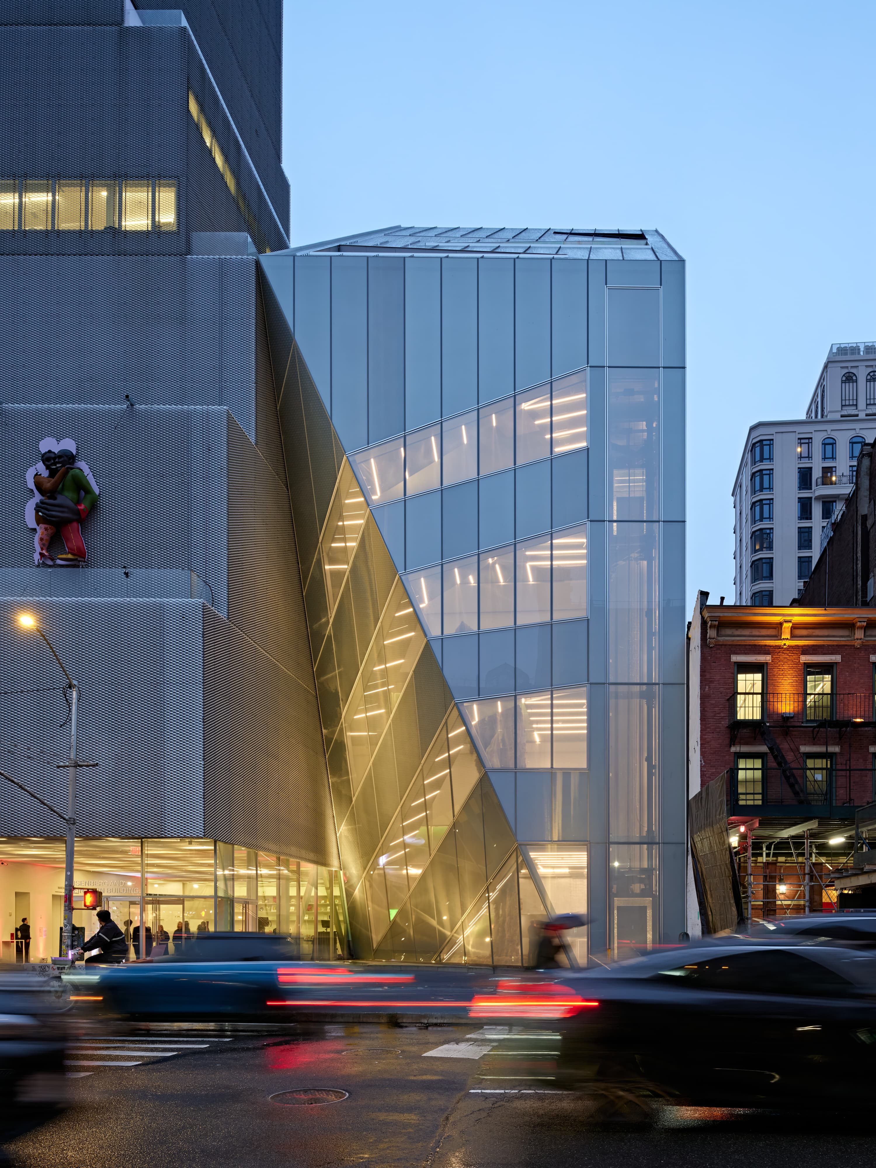 New Museum. Courtesy New Museum. Photo: Jason Keen.