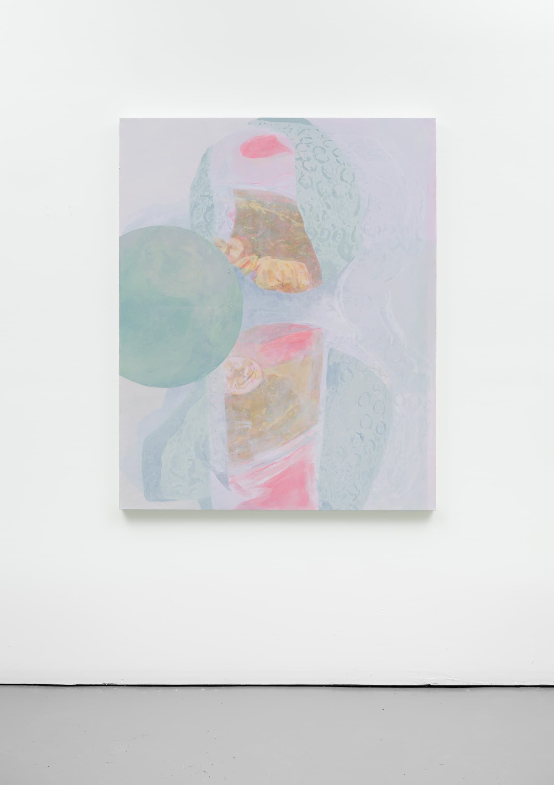 Derek Franklin, TOS #53, 2026. Oil on canvas, 62 × 50 inches. Courtesy the artist and Elizabeth Leach Gallery Portland, OR.
